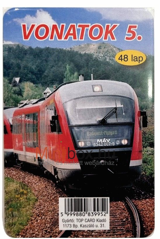 Vonatok 5. - 48 lapos kártya (új kiadás)
