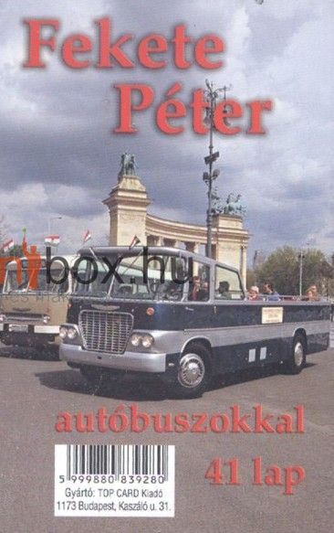 Fekete Péter autóbuszokkal - 41 lapos kártya