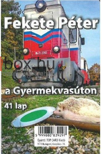 Fekete Péter Gyermekvasúton - 41 lapos kártya
