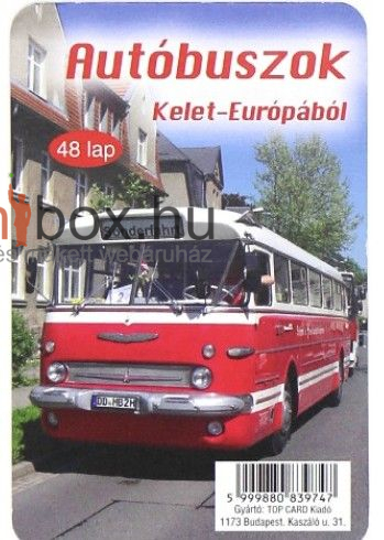 Autóbuszok Kelet-Európából - 48 lapos kártya