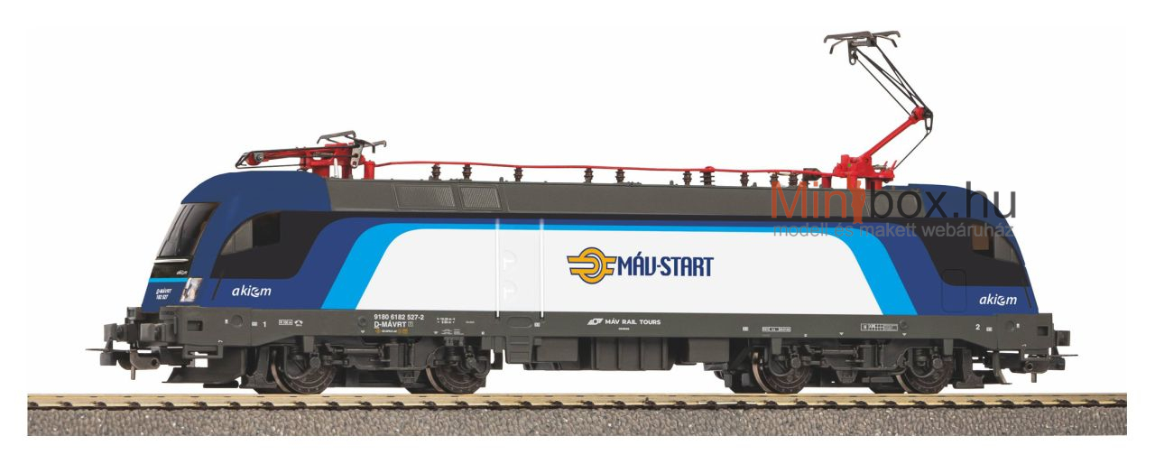 Piko 57840 MÁV Rail Tours Akiem Taurus 182 527-2 villanymozdony (1:87)