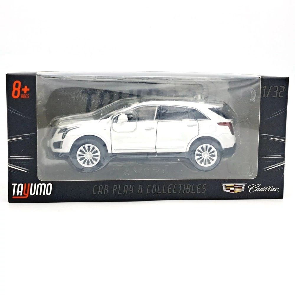 Tayumo Cadillac XT5 fehér modellautó fény- és hangeffektekkel (1:32) Tayumo Cadillac XT5 fehér modellautó fény- és hangeffektekkel (1:32)