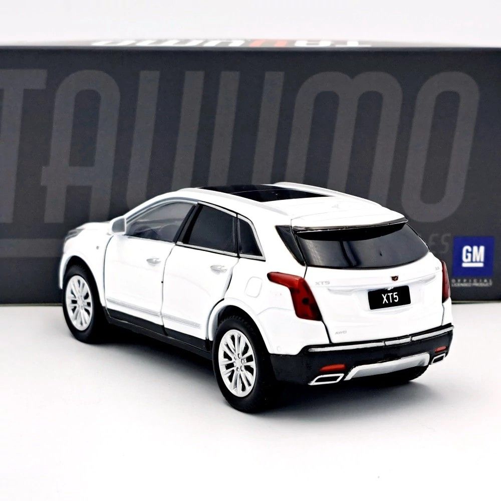 Tayumo Cadillac XT5 fehér modellautó fény- és hangeffektekkel (1:32) Tayumo Cadillac XT5 fehér modellautó fény- és hangeffektekkel (1:32)