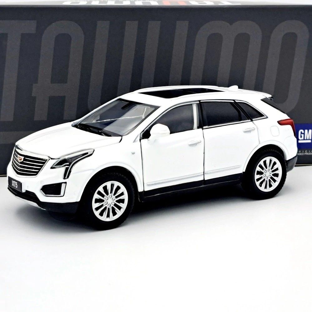 Tayumo Cadillac XT5 fehér modellautó fény- és hangeffektekkel (1:32) Tayumo Cadillac XT5 fehér modellautó fény- és hangeffektekkel (1:32)