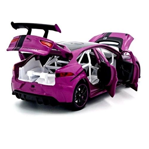 Tayumo Jaguar I-Pace E-Trophy lila modellautó fény- és hangeffektekkel (1:32) Tayumo Jaguar I-Pace E-Trophy lila modellautó fény- és hangeffektekkel (1:32)