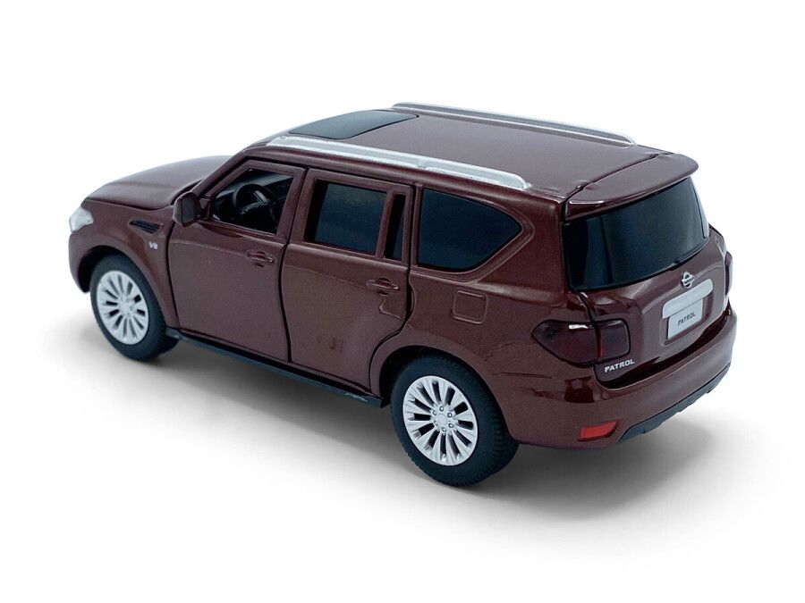 Tayumo Nissan Patrol Y62 barna modellautó fény- és hangeffektekkel (1:32) Tayumo Nissan Patrol Y62 barna modellautó fény- és hangeffektekkel (1:32)