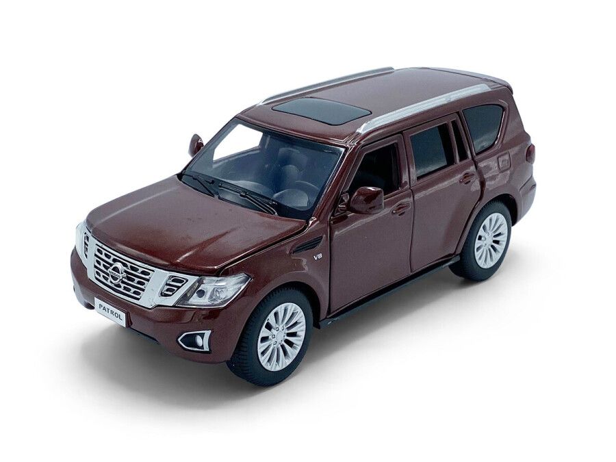 Tayumo Nissan Patrol Y62 barna modellautó fény- és hangeffektekkel (1:32) Tayumo Nissan Patrol Y62 barna modellautó fény- és hangeffektekkel (1:32)