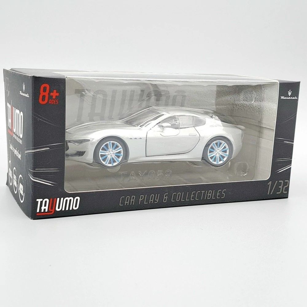 Tayumo Maserati Alfieri 2014 ezüst modellautó fény- és hangeffektekkel (1:32) Tayumo Maserati Alfieri 2014 ezüst modellautó fény- és hangeffektekkel (1:32)
