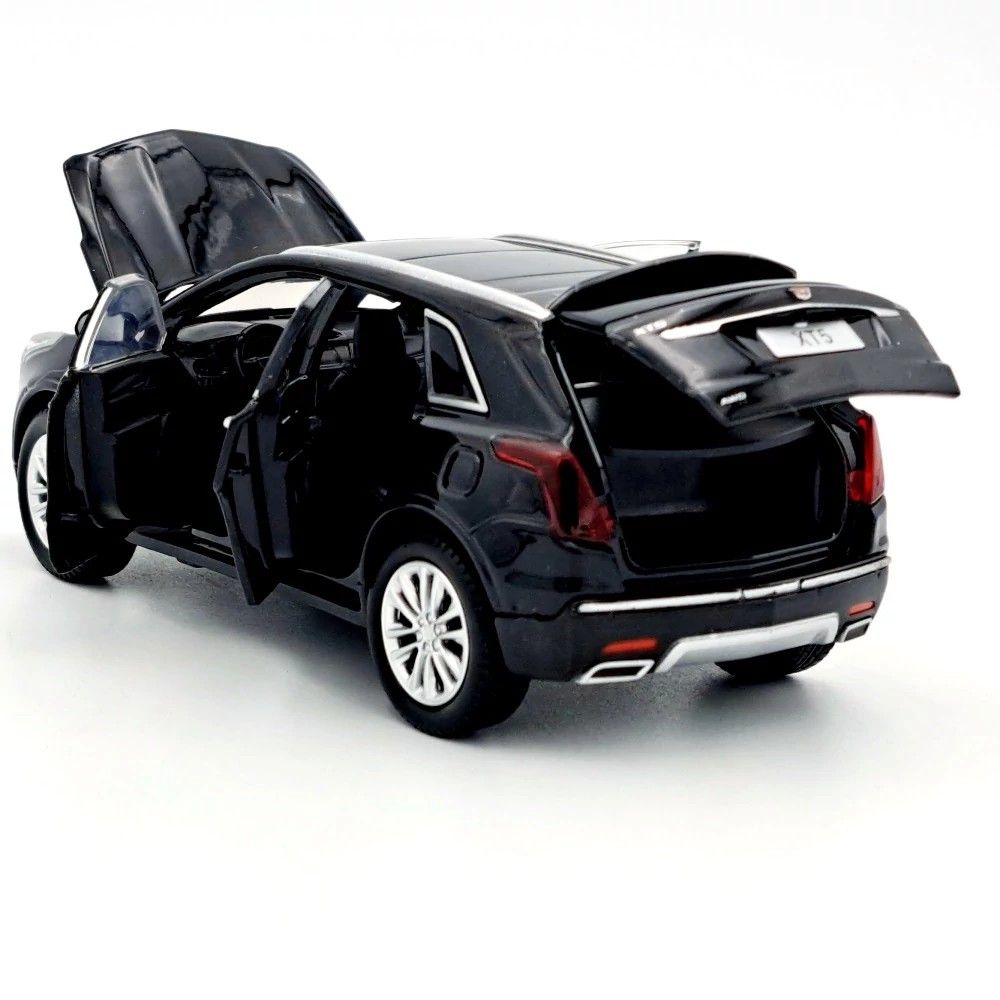 Tayumo Cadillac XT5 fekete modellautó fény- és hangeffektekkel (1:32) Tayumo Cadillac XT5 fekete modellautó fény- és hangeffektekkel (1:32)