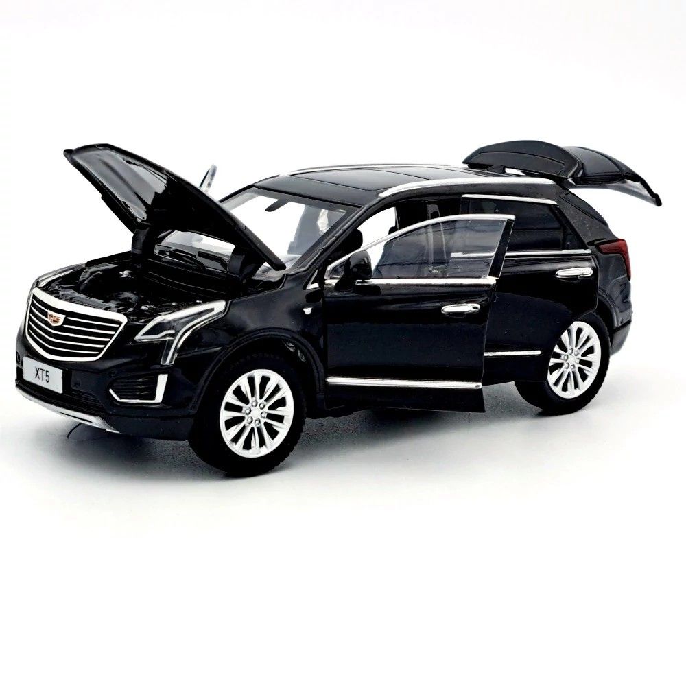 Tayumo Cadillac XT5 fekete modellautó fény- és hangeffektekkel (1:32) Tayumo Cadillac XT5 fekete modellautó fény- és hangeffektekkel (1:32)