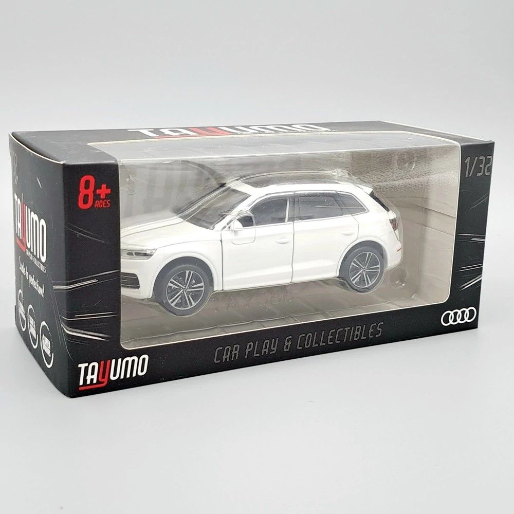 Tayumo Audi Q5 fehér modellautó fény- és hangeffektekkel (1:32) Tayumo Audi Q5 fehér modellautó fény- és hangeffektekkel (1:32)