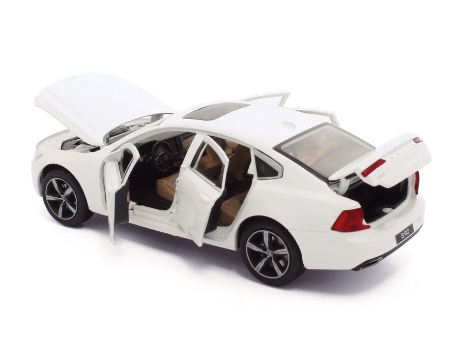 Tayumo Volvo S90 fehér modellautó fény- és hangeffektekkel (1:32) Tayumo Volvo S90 fehér modellautó fény- és hangeffektekkel (1:32)