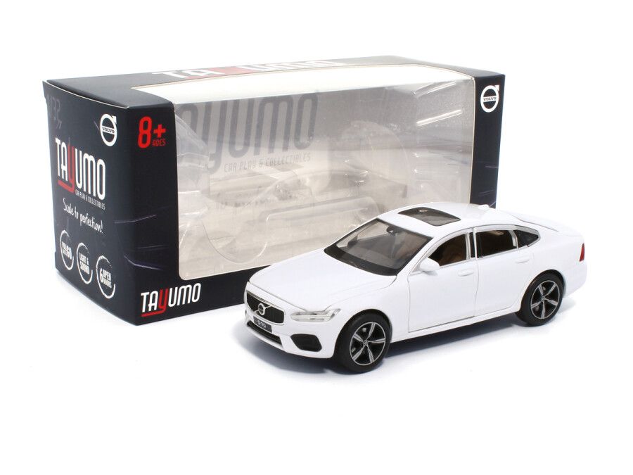 Tayumo Volvo S90 fehér modellautó fény- és hangeffektekkel (1:32) Tayumo Volvo S90 fehér modellautó fény- és hangeffektekkel (1:32)