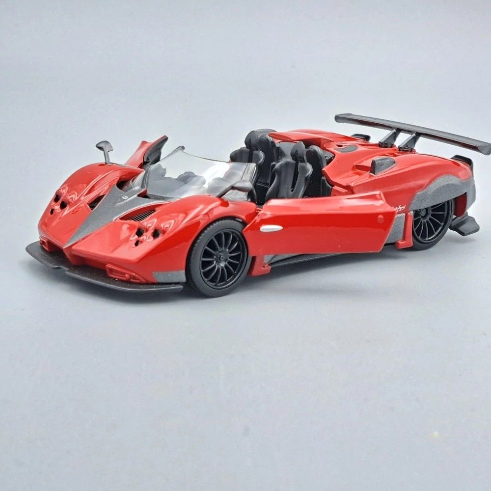 Tayumo Pagani Zonda HP Barchetta piros modellautó (1:36) Tayumo Pagani Zonda HP Barchetta piros modellautó (1:36)
