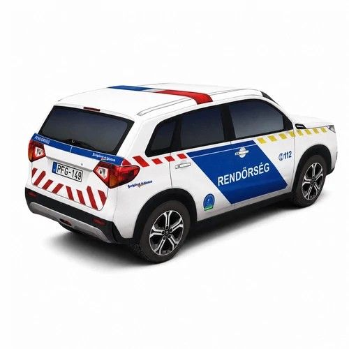 Plüss rendőrautó Suzuki Vitara Police