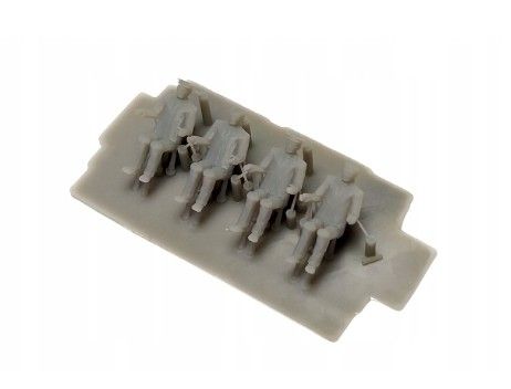Bogos mozdonyvezető figura, 4db (1:87)