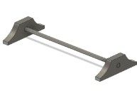 Szeg3D alátétfa , 4db (1:87) Szeg3D alátétfa , 4db (1:87)